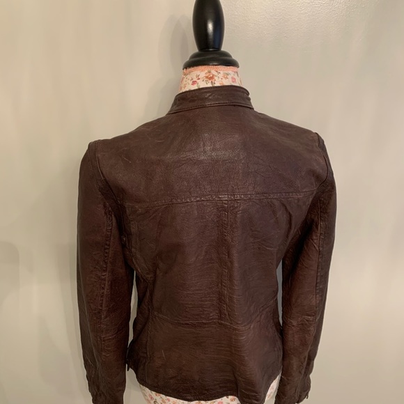 Leather Levi’s Moto Jacket - Picture 2 of 2